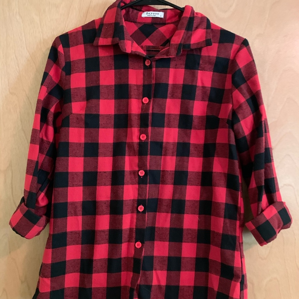 Red and black flannel
